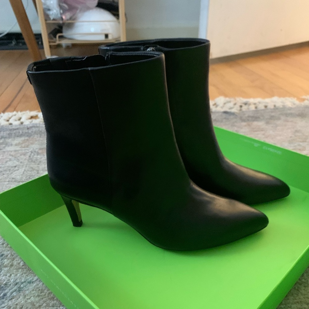 Sam Edelman Black Heel Boots